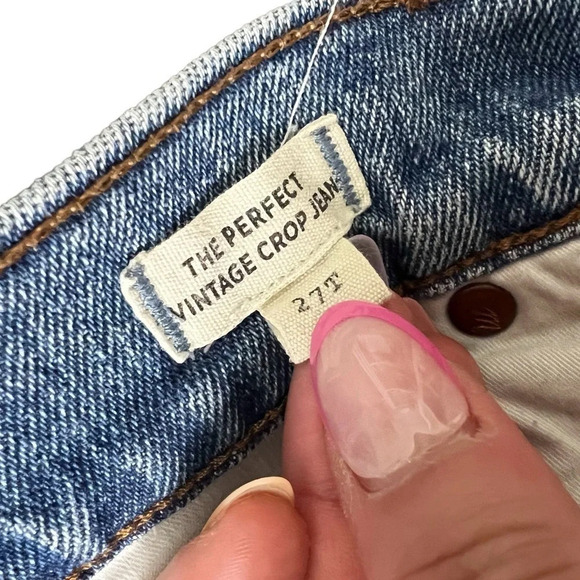 Madewell • The Perfect Vintage Crop Jean - Picture 4 of 7